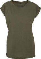 Ladies` Extended Shoulder Tee